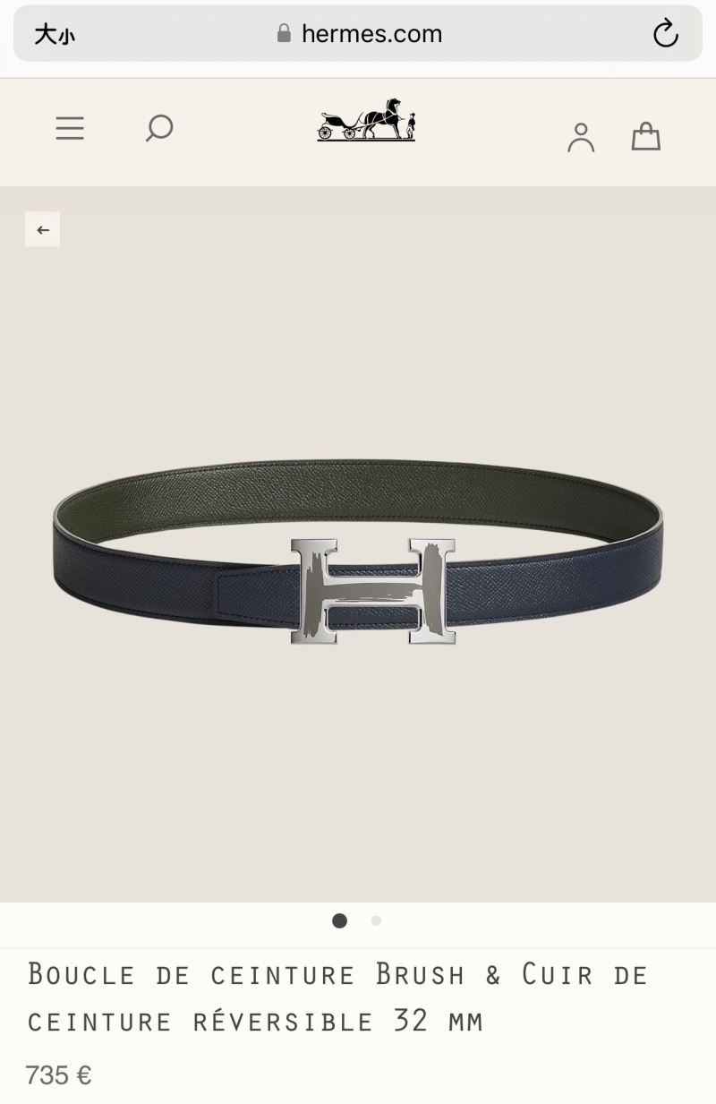 Hermes Belts